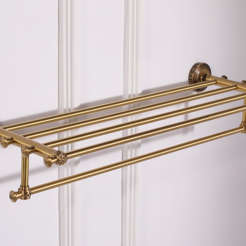 Brass Bathroom Hardware Towel Rack