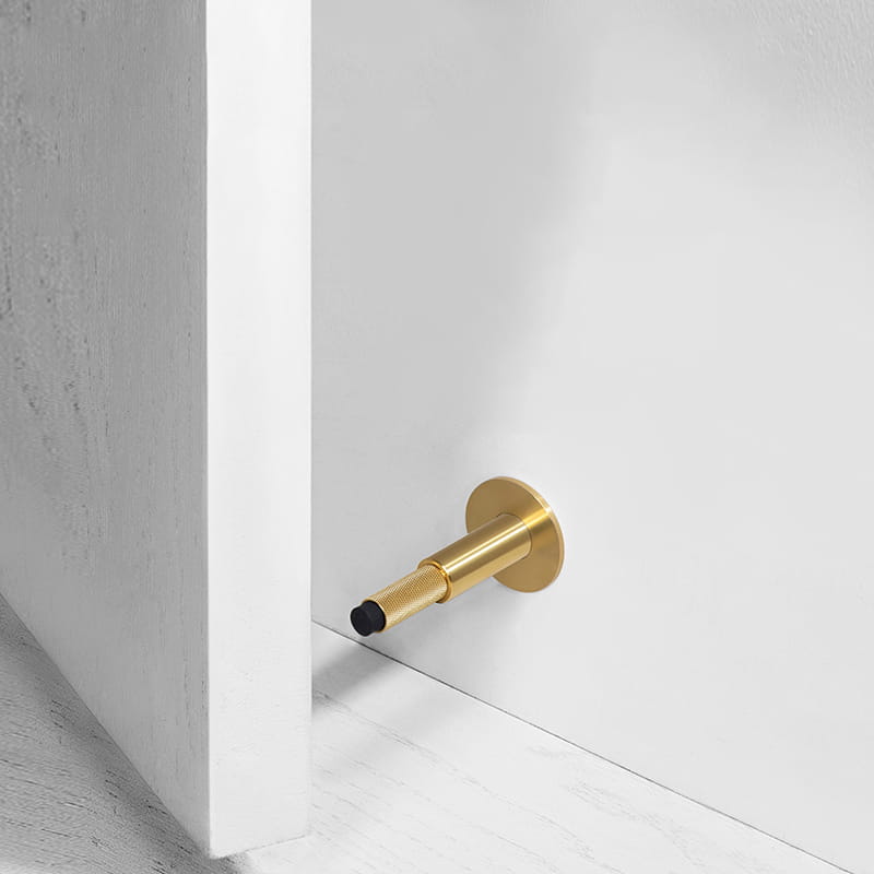 Modern Brass Door Stop