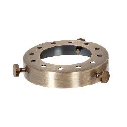Spun Brass Fixture Shade Holder