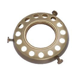 Spun Brass Fixture Shade Holder