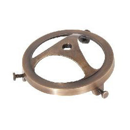 Spun Brass Fixture Shade Holder