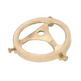 Spun Brass Fixture Shade Holder