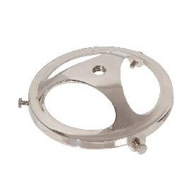 Spun Brass Fixture Shade Holder