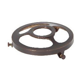 Spun Brass Fixture Shade Holder