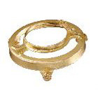 Spun Brass Fixture Shade Holder