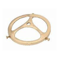 Spun Brass Fixture Shade Holder