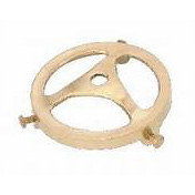 Spun Brass Fixture Shade Holder