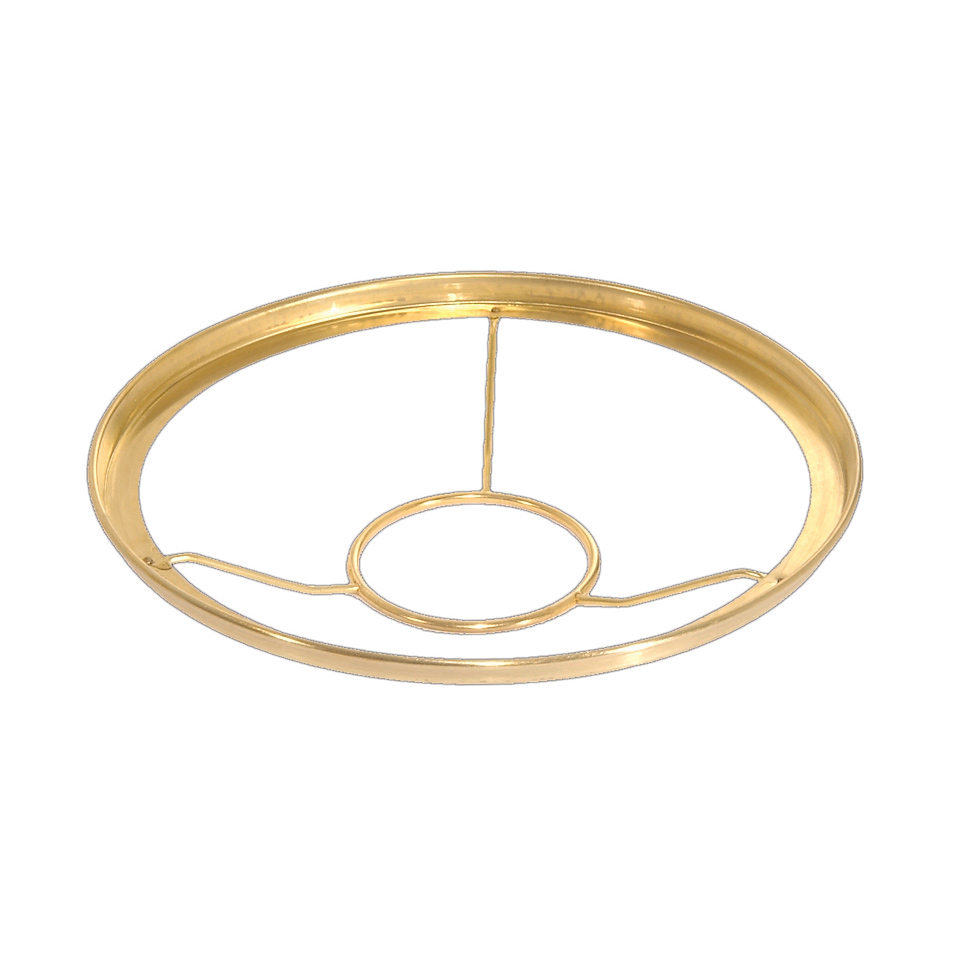 Spun Brass Fixture Shade Holder