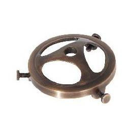 Spun Brass Fixture Shade Holder