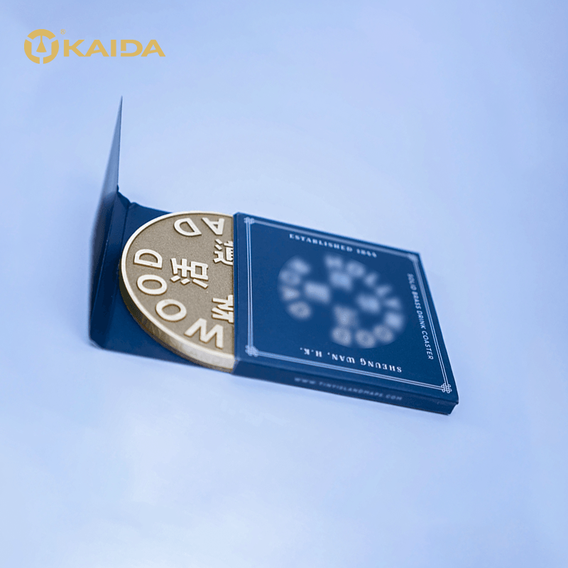 Brass Commemorate Coaster