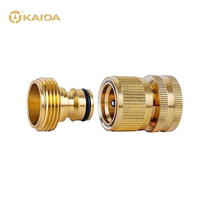 Brass Hose Fittings Connector Set