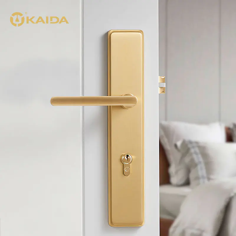 Modern Brass Handle Lock